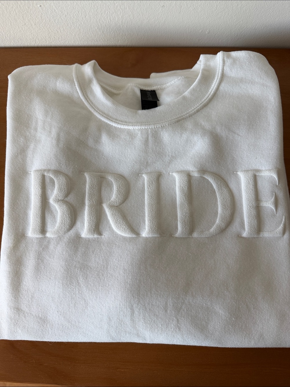 BRIDE White Sweater